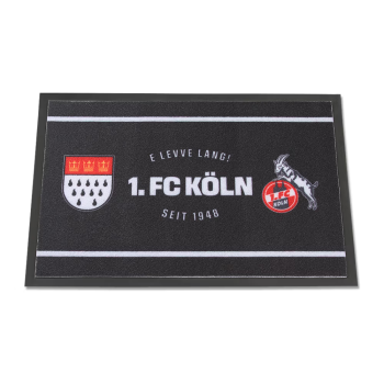 1. FC Köln Fußmatte "E levve lang" 40 x 60 cm